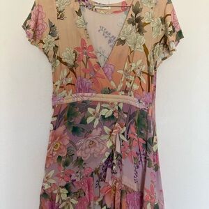 Spell & The Gypsy Lily Mini Dress Lilac